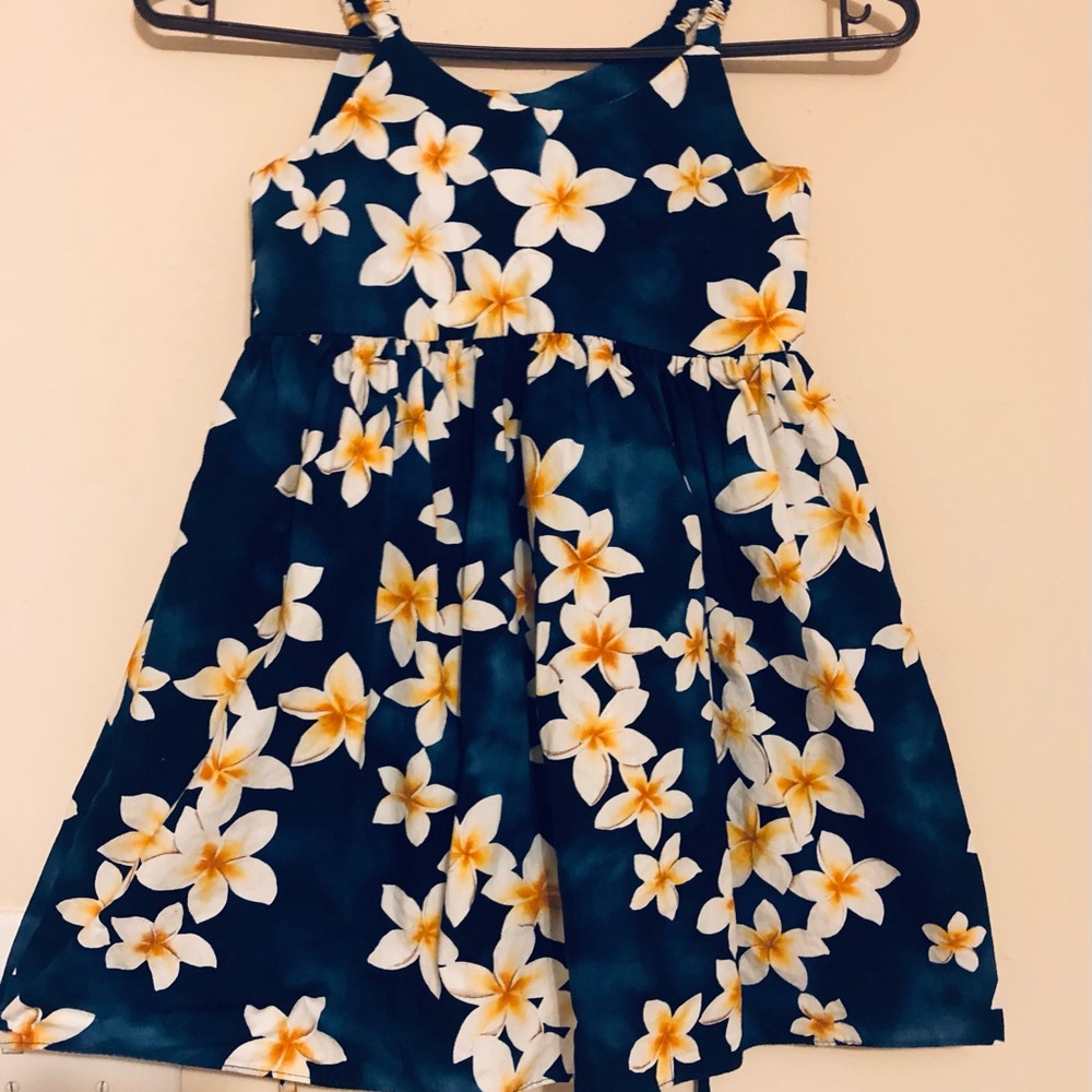 Girls cute aloha dress